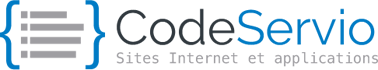 logo codeservio.fr , Sites internet et applications